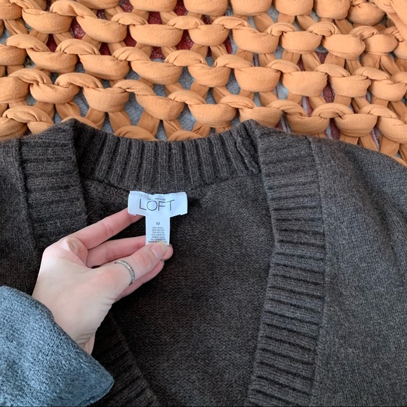 LOFT Angora/Cashmere Blend Sweater Vest - Picture 6 of 8